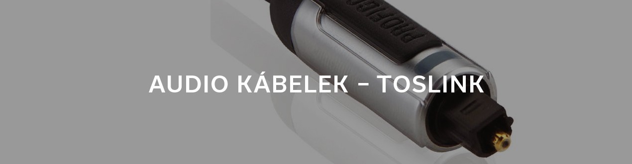 AUDIO KÁBELEK - TOSLINK