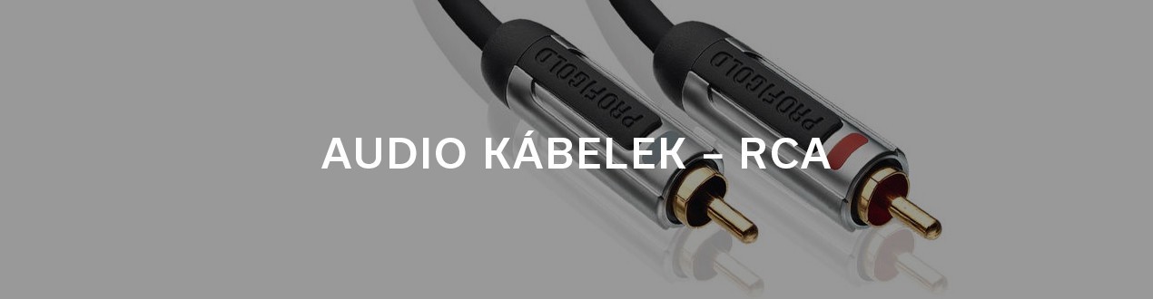 AUDIO KÁBELEK - RCA