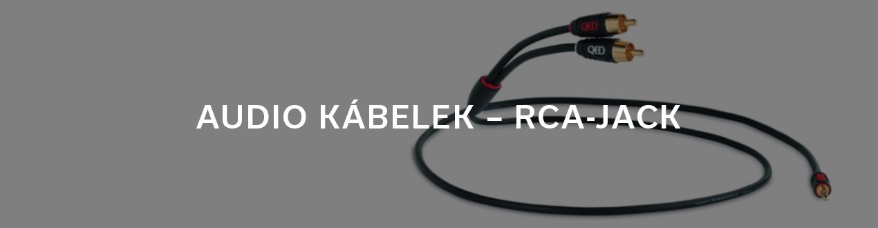 AUDIO KÁBELEK - JACK