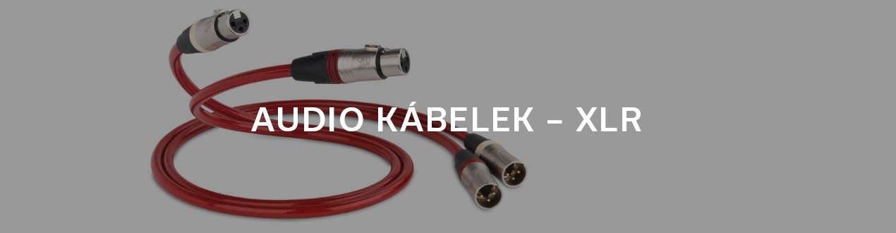AUDIO KÁBELEK – XLR