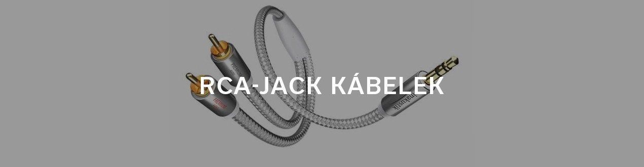 RCA - JACK KÁBELEK