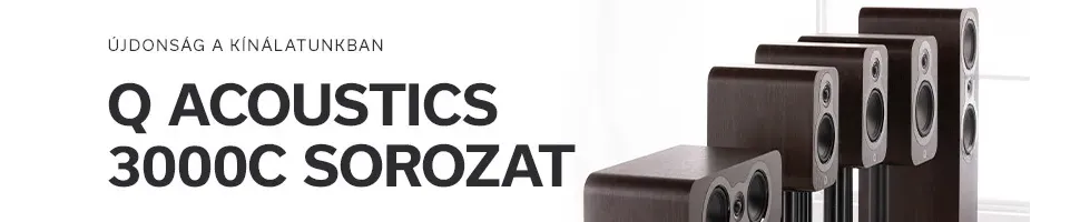 Q Acoustics 3000c – Hi-Fi hangfalak és házimozi | Erőteljes és precíz hangzás
